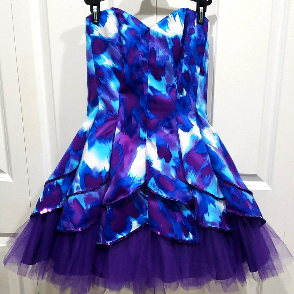 Masquerade homecoming dress